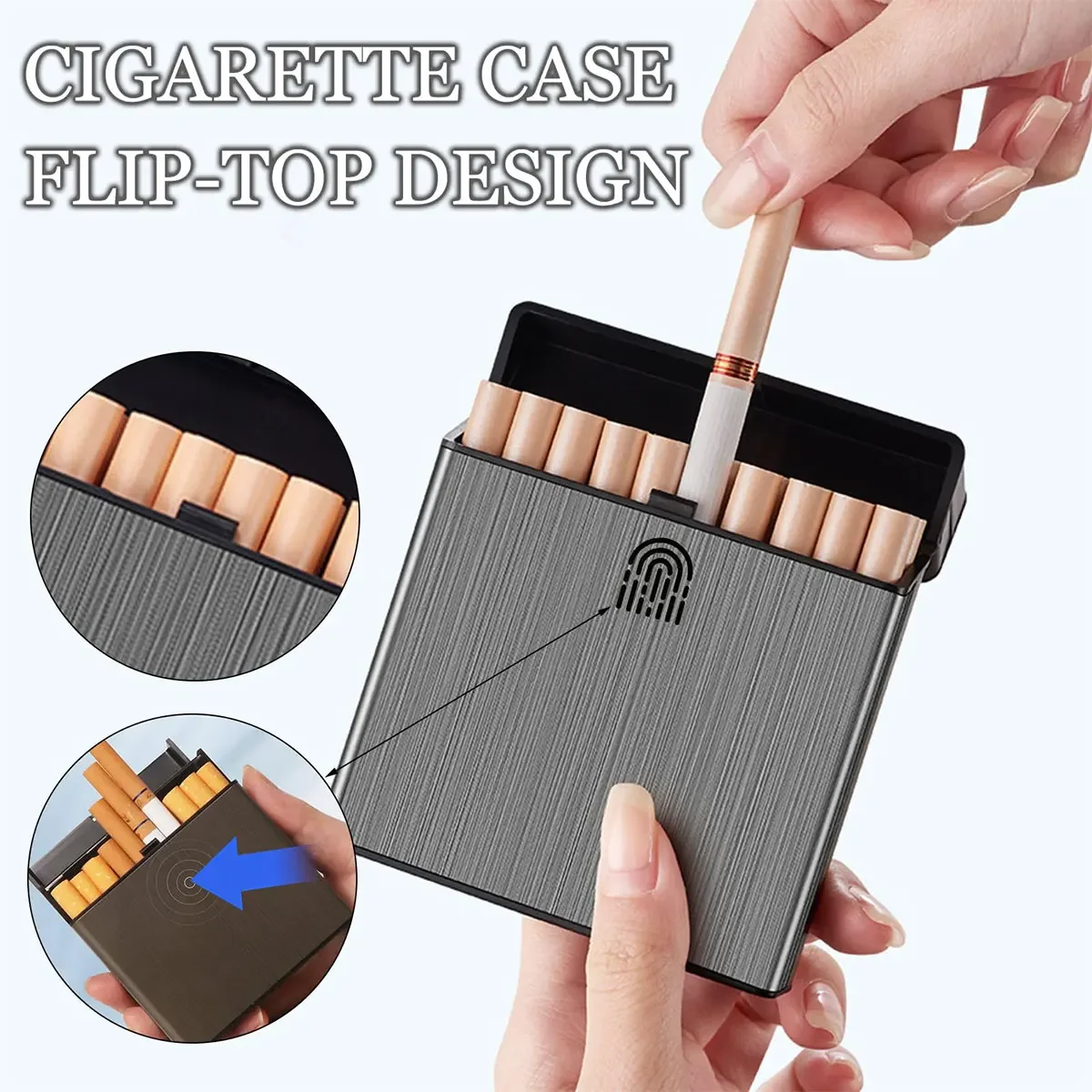 Large Capacity Cigarette Case  - огляд і ціна Laptops