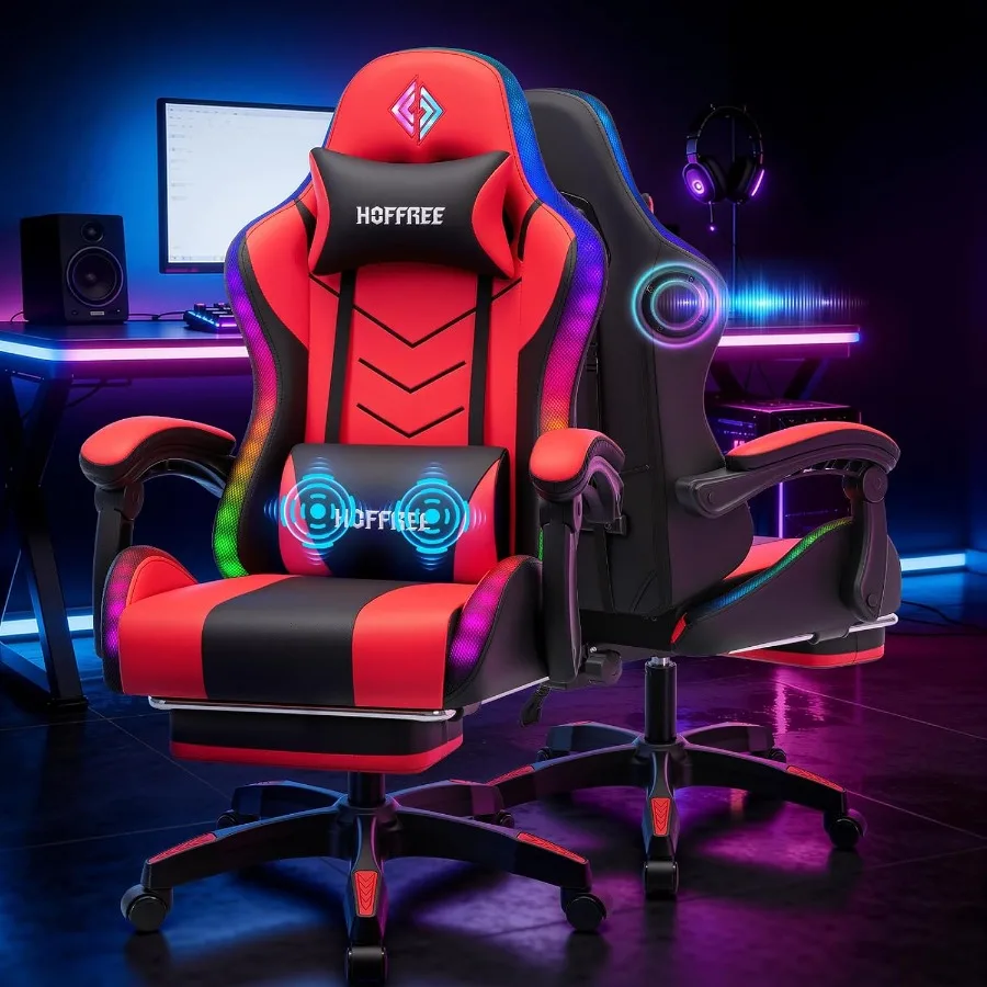 RGB Gaming Chair with Speakers - огляд і ціна Speakers