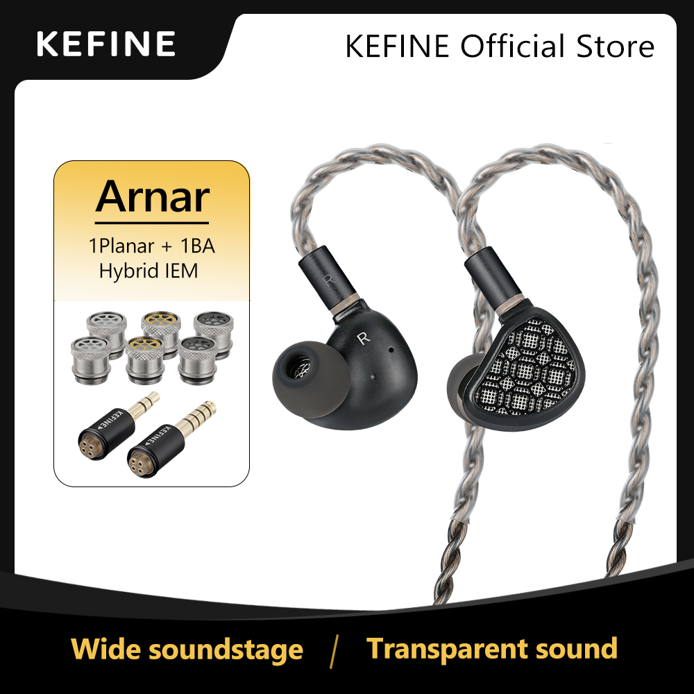 KEFINE Arnar 14.5mm Planar Mag - огляд і ціна Planar Magnetic Iem Earphones