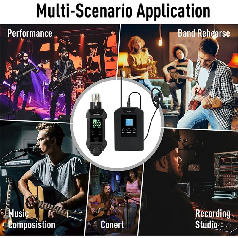 |PORTABLE| J-11U Wireless In-E - огляд і ціна In Ear Monitors For Singers