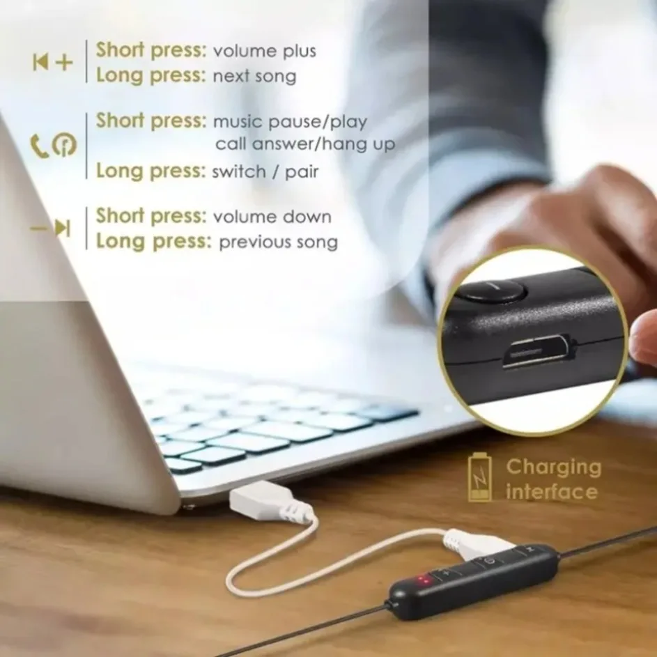 reo Sound with Control Neckban - огляд і ціна Magnetic Neckband Sports Earphones