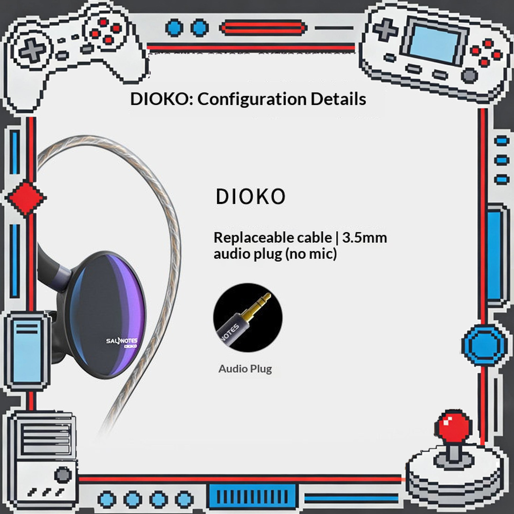 7Hz x Crinacle Dioko Planar Ma - огляд і ціна Planar Magnetic Iem Earphones