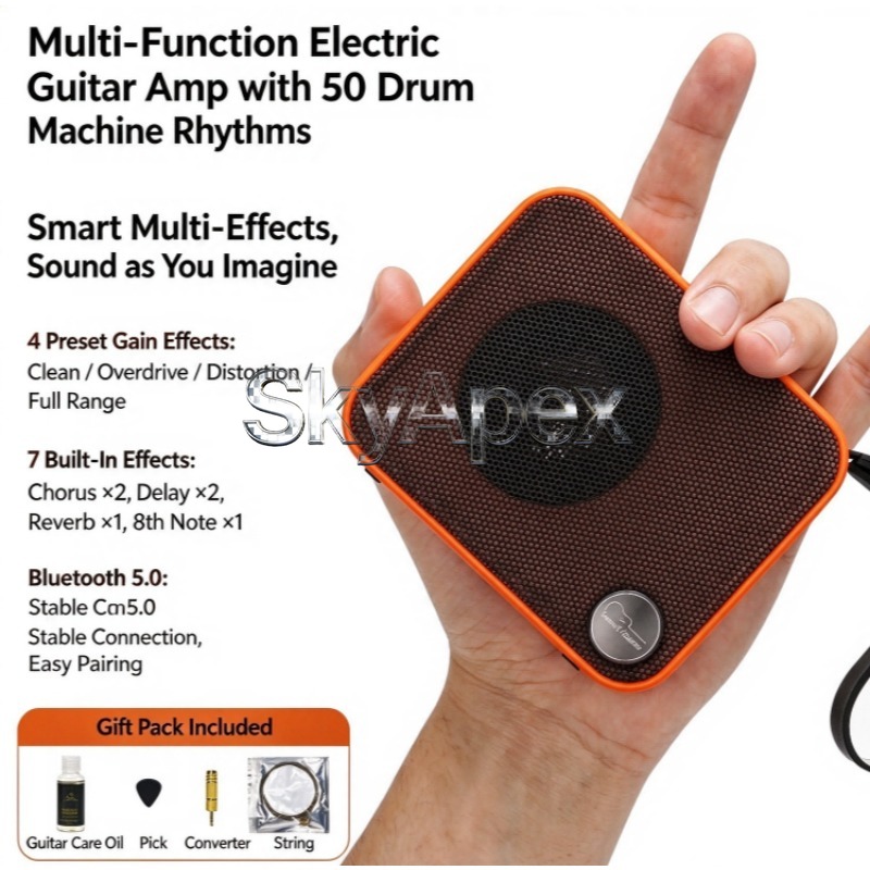 Portable Mini Guitar Speaker O - огляд і ціна Speakers