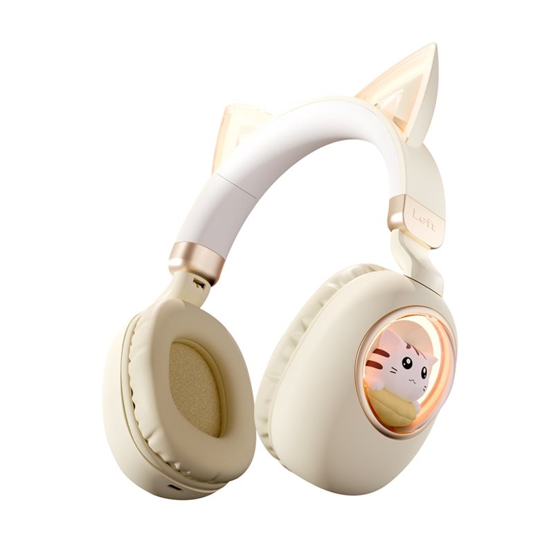Foldable Bluetooth 5.3 Wireles - огляд і ціна Cat Ear Bluetooth Headset Led
