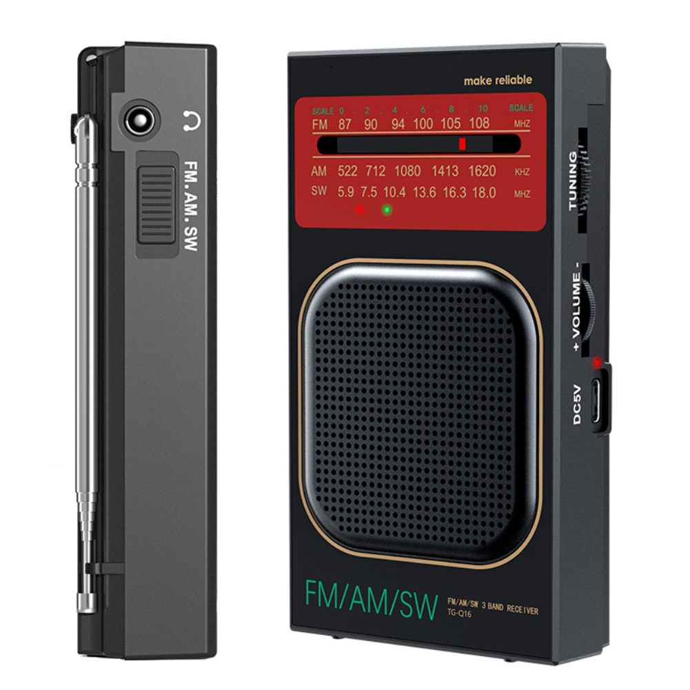 Compact Rechargeable For FM AM - огляд і ціна Headphones