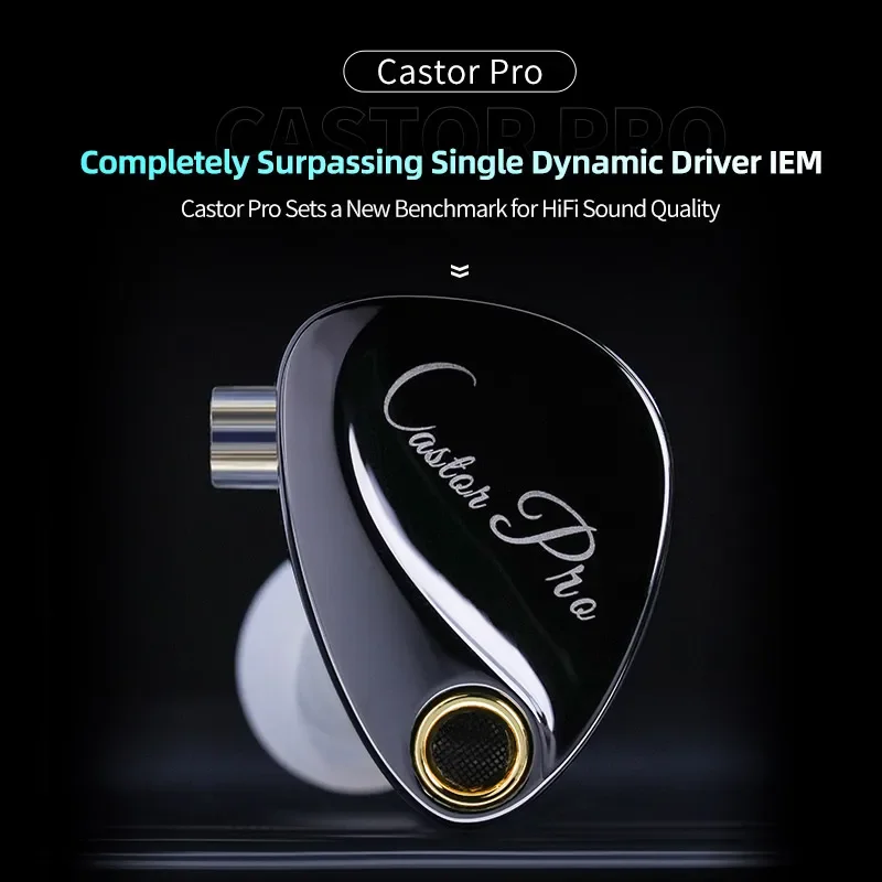KZ Castor PRO in Ear Earphones - огляд і ціна Type C Wired Earphones With Mic