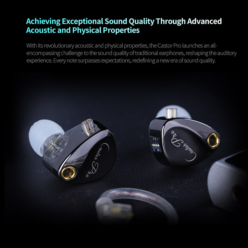 KZ Castor PRO in Ear Earphones - огляд і ціна Type C Wired Earphones With Mic
