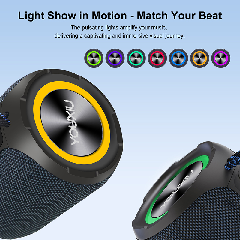 YOUXIU 40W Portable Bluetooth  - огляд і ціна Portable Bluetooth Speaker Waterproof Ipx7