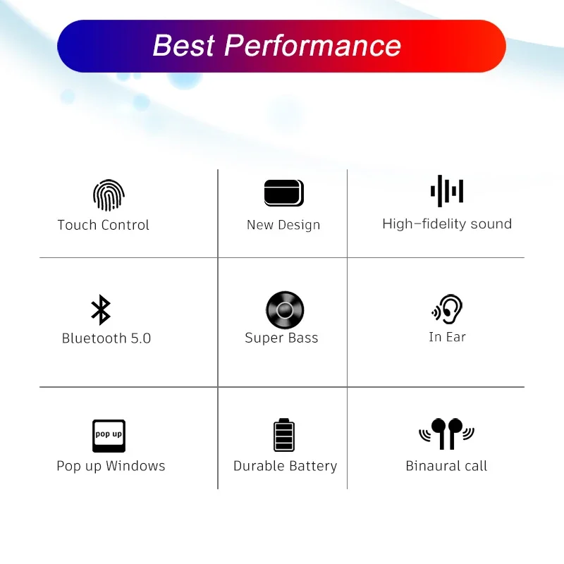Bluetooth 5.3 New Air Por 5 Wi - огляд і ціна Headphones