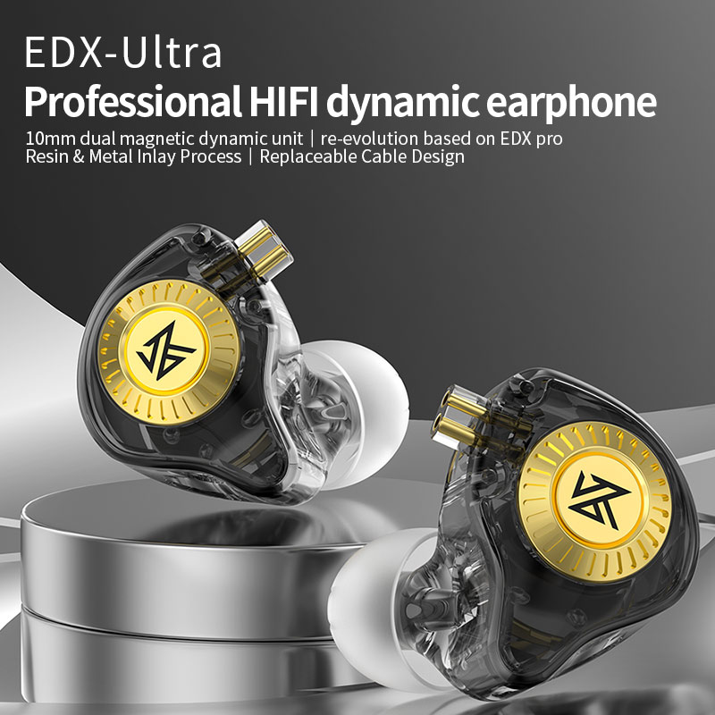 KZ EDX-Ultra wired hi-fi heads - огляд і ціна Type C Wired Earphones With Mic
