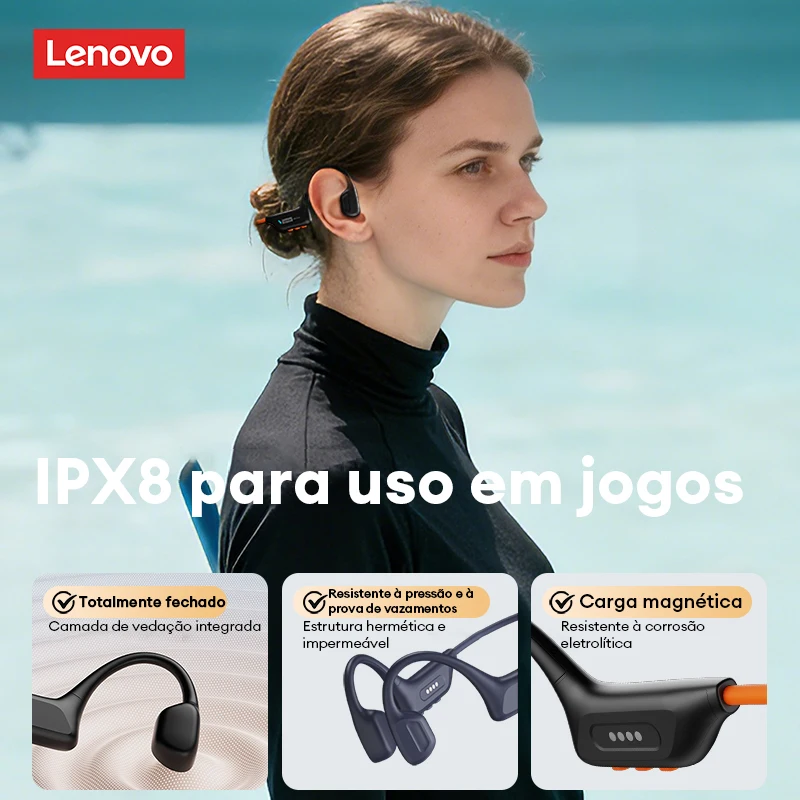 Lenovo S106 IPX8 Waterproof Bo - огляд і ціна Type C Wired Earphones With Mic
